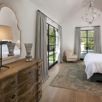 Contemporary Coastal Home - Master Bedroom
